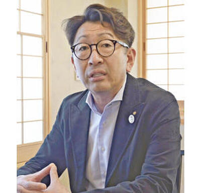 原発事故後に感じた復興への思いなどについて語る宮本政範氏