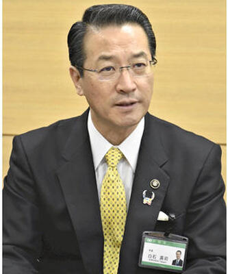 白石高司田村市長