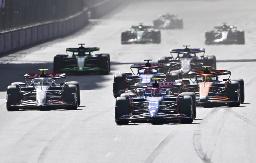 Ｆ１シリーズ第１７戦、アゼルバイジャンＧＰ決勝＝９月１５日、バクー（ゲッティ＝共同）